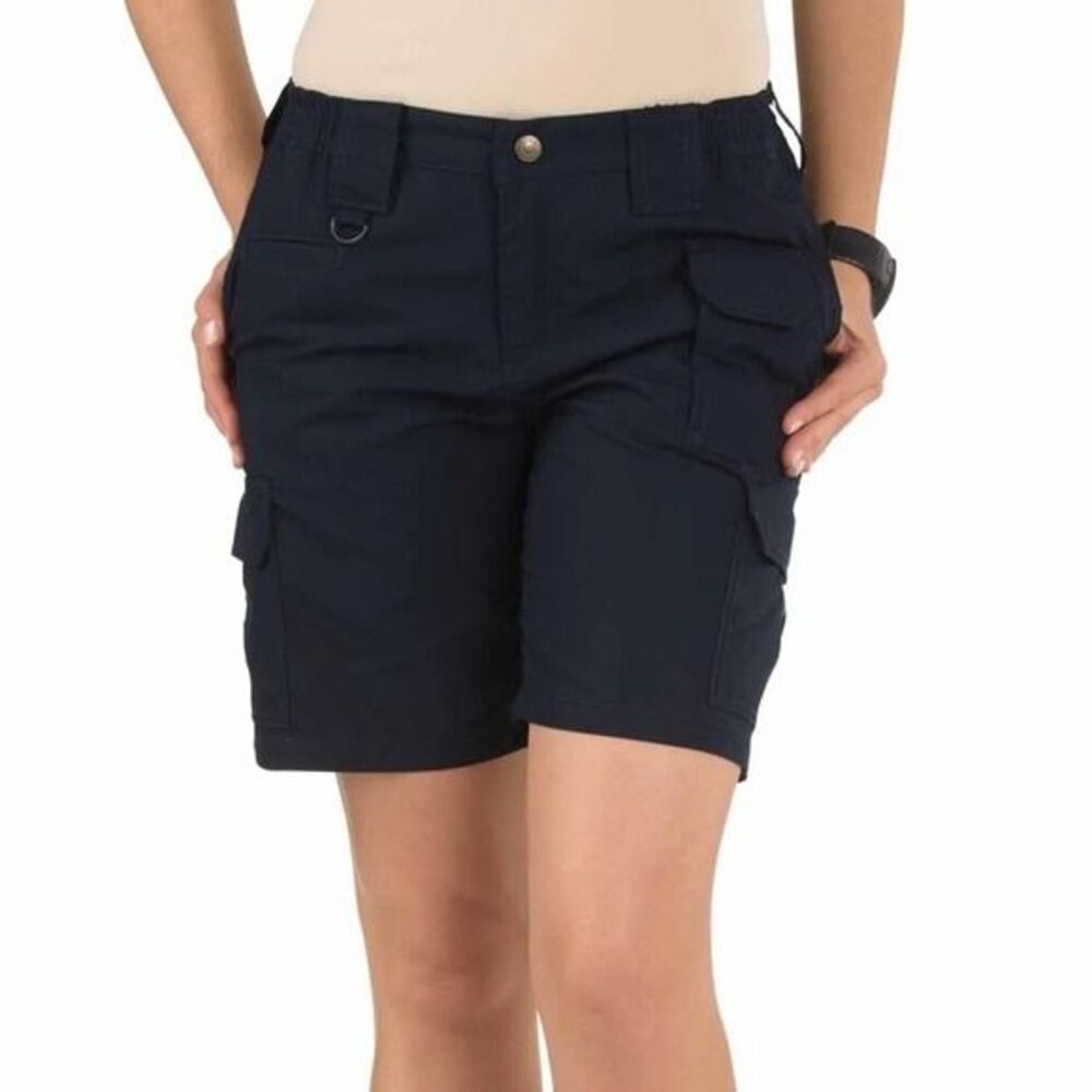 5.11 Tactical WOMEN'S TACLITE® PRO 9" RIPSTOP SHORT Dark Navy Blue size 18